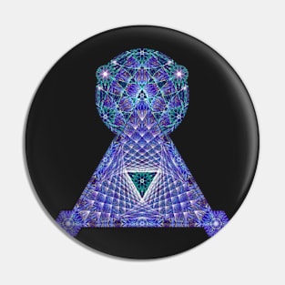 Lifeforms | Sacred geometry Pin