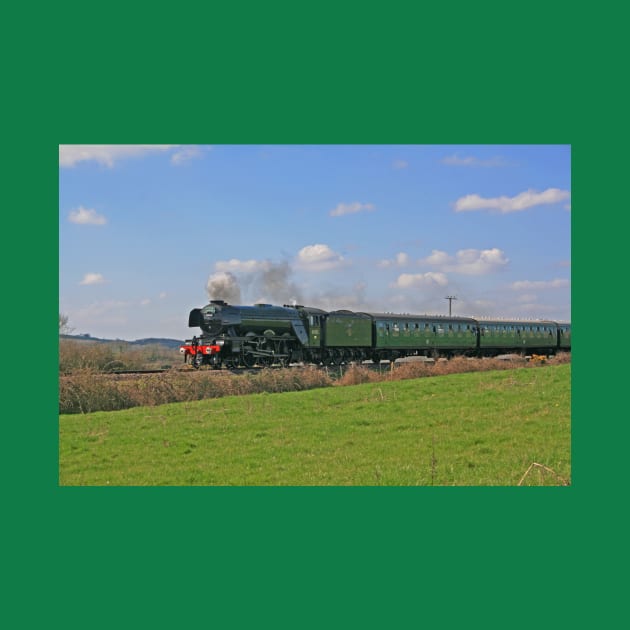 Flying Scotsman, Swanage Railway, March 2019 by RedHillDigital