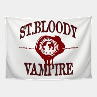 st. bloody vampire univ. Tapestry