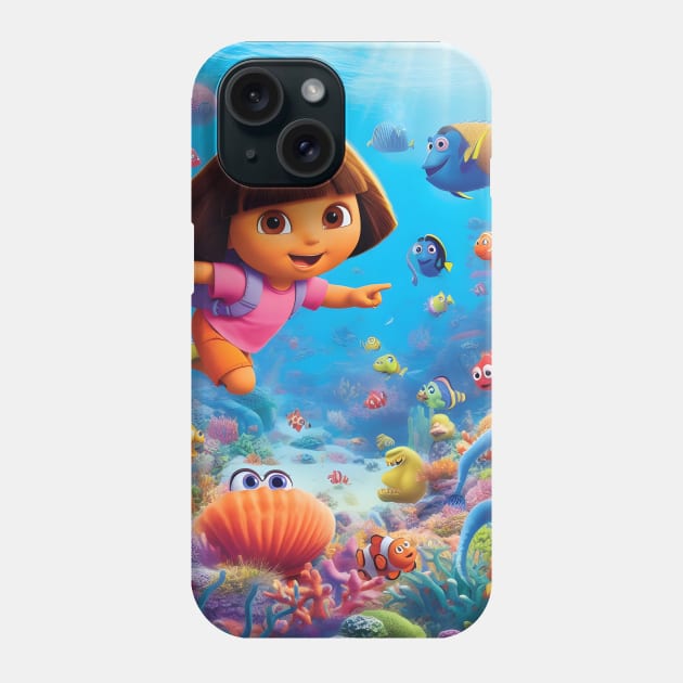 Kids Fashion: Explore the Magic of Cartoons and Enchanting Styles for Children Phone Case by insaneLEDP