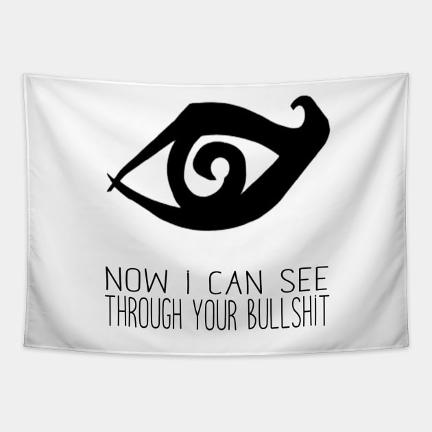 Now I can see through your bullshit Tapestry by alexbookpages