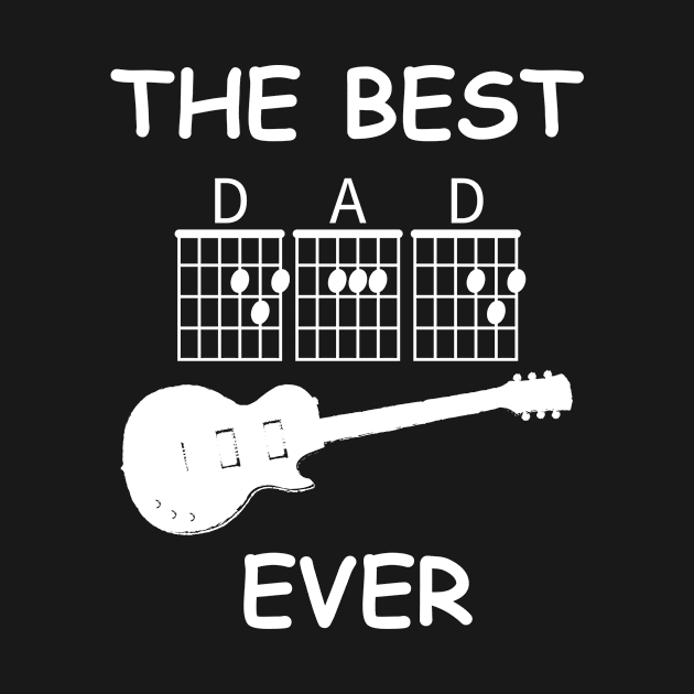 Best Dad Ever Guitar by RomanSparrows