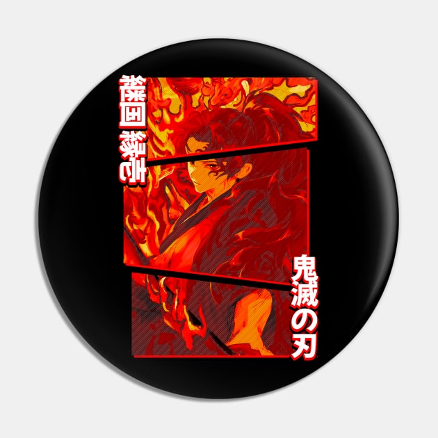 Yoriichi Tsugikuni - Demon Slayer - Yoriichi Tsugikuni Demon Slayer - Pin