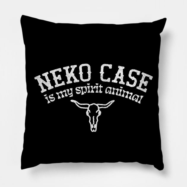 Neko Case Is My Spirit Animal / Country Music Fan Gift Pillow by DankFutura