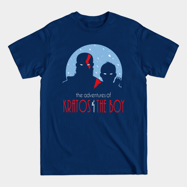 Discover The Animated Adventures of Kratos & The Boy - God Of War 4 - T-Shirt