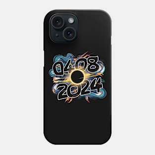 Solar Eclipse, Graffiti Design Phone Case