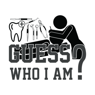 GUESS WHO I AM T-Shirt