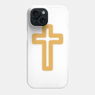 Simple Christian Cross Phone Case