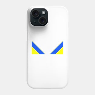 Leeds Retro 1986 - 88 White Blue Yellow Home Phone Case