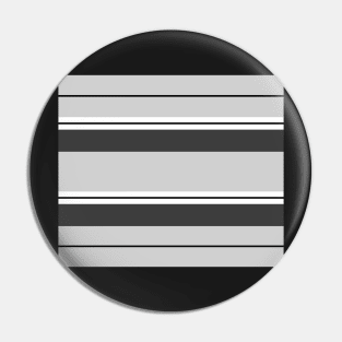 Strips - gray, black and white. Pin