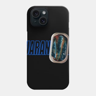 quaranTINed sardines BLUE Phone Case