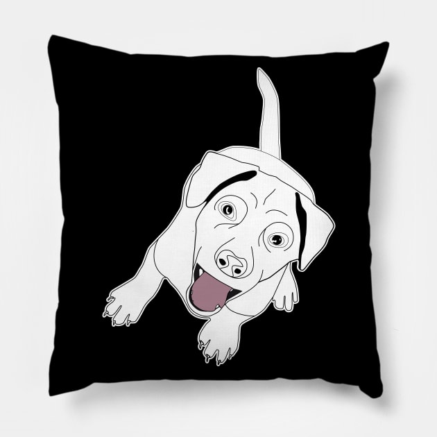 Hündchen Welpe Pillow by Guth