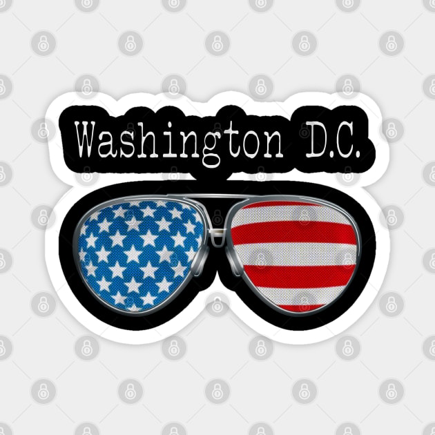 AMERICA PILOT GLASSES WASHINGTON DC Magnet by SAMELVES