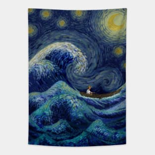 Stormy Night Tapestry