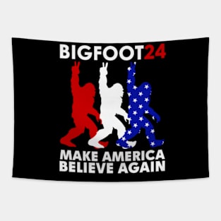 Funny Bigfoot 2024 Tapestry