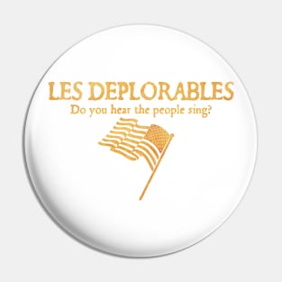 Les Deplorables Pin