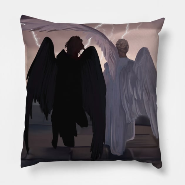 Ineffable Angel Pillow by ImSomethingElse