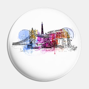 London Souvenir Pin