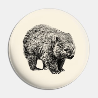 Wombat Pin