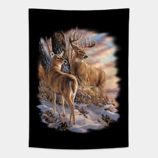 Wild Deers Tapestry