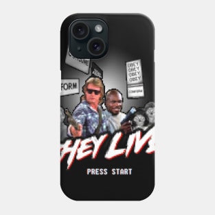 They Live press start Phone Case