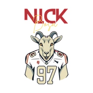 nick bosa the goat T-Shirt