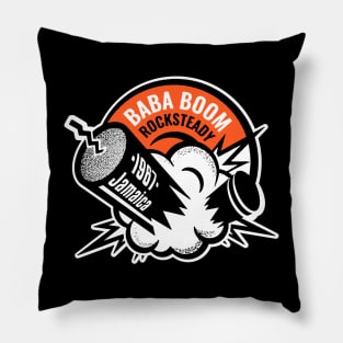 bababoom rocksteady dynamite Pillow