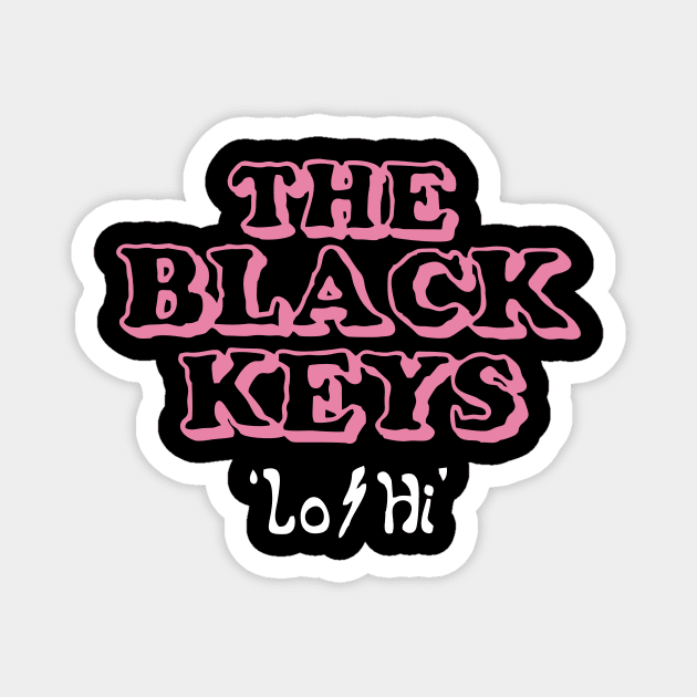 The Black Keys Magnet by The Lisa Arts