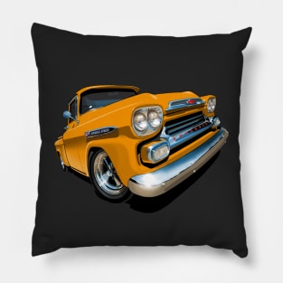 1959 Chevy Apache pick up truck Pillow