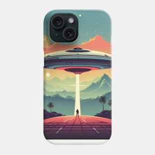 UFO Abductions In Los Angeles Phone Case