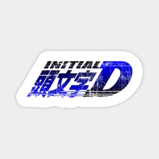 Initial D Gradient Blue Magnet