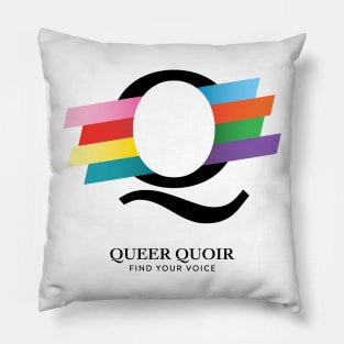 Queer Quoir - On White Pillow