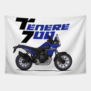 Tenere 700 - Dark blue Tapestry