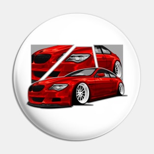 E63 Stance Series 6 Badged Drift Pin