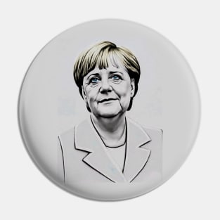 Angela Merkel Pin