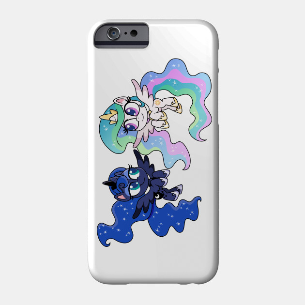 Pony Life Celestia And Luna My Little Pony Phone Case Teepublic