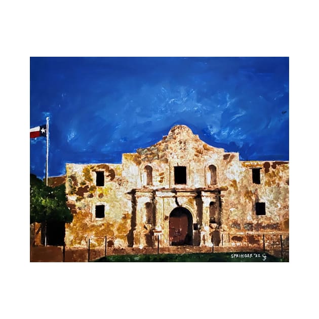 Texas Alamo by gjspring