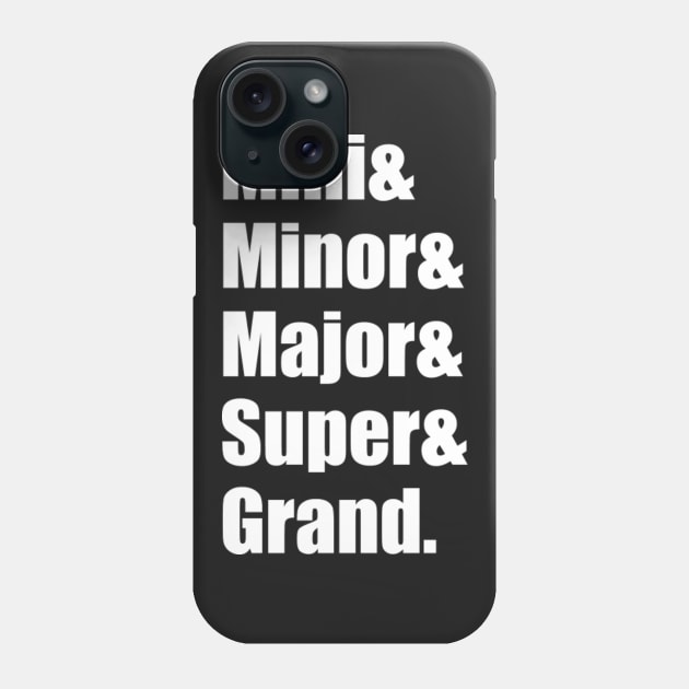 Jackpot Collection Phone Case by LefTEE Designs