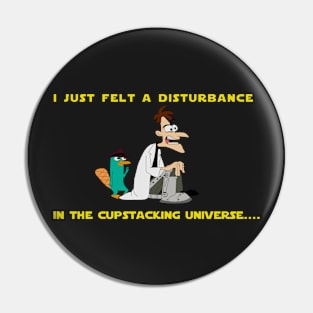 Cupstacking Disturbance Pin
