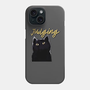 Judging Cat Phone Case