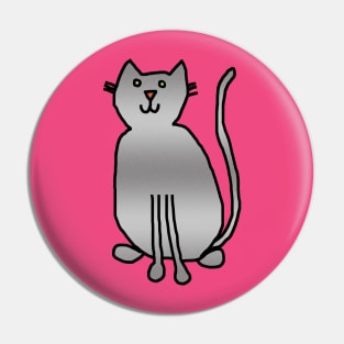 Metal Cat Pin