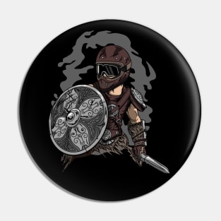 THE BIKER VIKING Pin