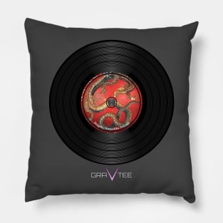 Dragon Vinyl Record Pillow