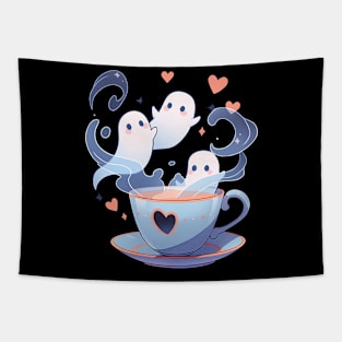 ghosts and coffee Tapestry