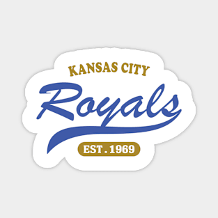 Kansas City Royals Classic Style Magnet