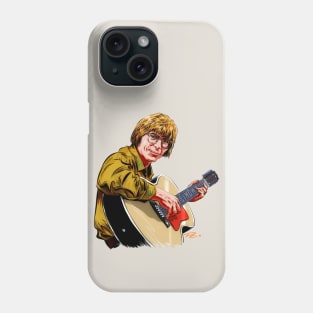 John Denver - An illustration by Paul Cemmick Phone Case