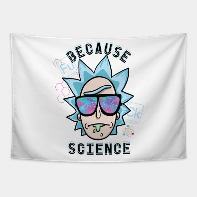 Because Science Tapestry by gwenillustrates