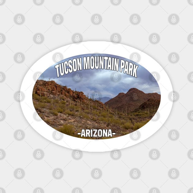 Tucson Mountain Park Magnet by stermitkermit