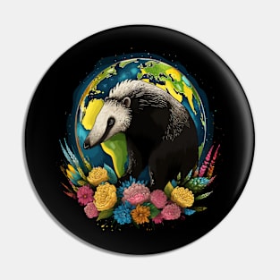 Anteater Earth Day Pin