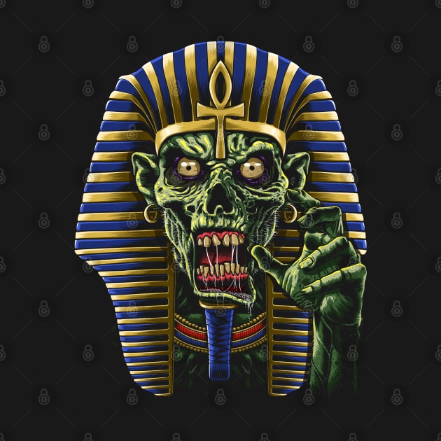 Zombie Egyptian Pharaoh Mummy by albertocubatas